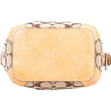 Coach Monogram Signature Jacquard Shoulder Bag