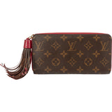 Louis Vuitton Monogram Canvas Tassel Zip Around Wallet