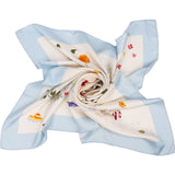 Hermès Des Fleurs Pour Le Dire Silk 90 Scarf Tuch