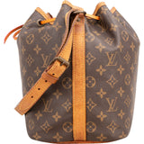 Louis Vuitton Monogram Canvas Sac Noé Petit Shoulder Bag