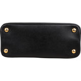 Prada Black Saffiano Leather Small Promenade Handbag