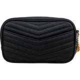 Saint Laurent Quilted Leather Lou Camera Crossbody Bag