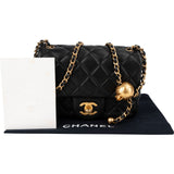 Chanel Quilted Lambskin Small Rectangular Single Flap Crossbody Bag