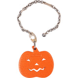 Hermès Orange Annee De La Main Pumpkin Keychain Bag Charm
