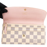 Louis Vuitton Monogram Damier Azur Emilie Sarah Wallet