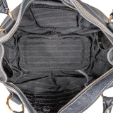 Celine Pebbled Leather Bittersweet Handbag