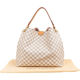 Louis Vuitton Monogram Damier Azur Canvas Delightful MM Shoulder Bag