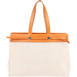 Hermès Classic Cotton Cabas GM Handbag - vintageandkickz