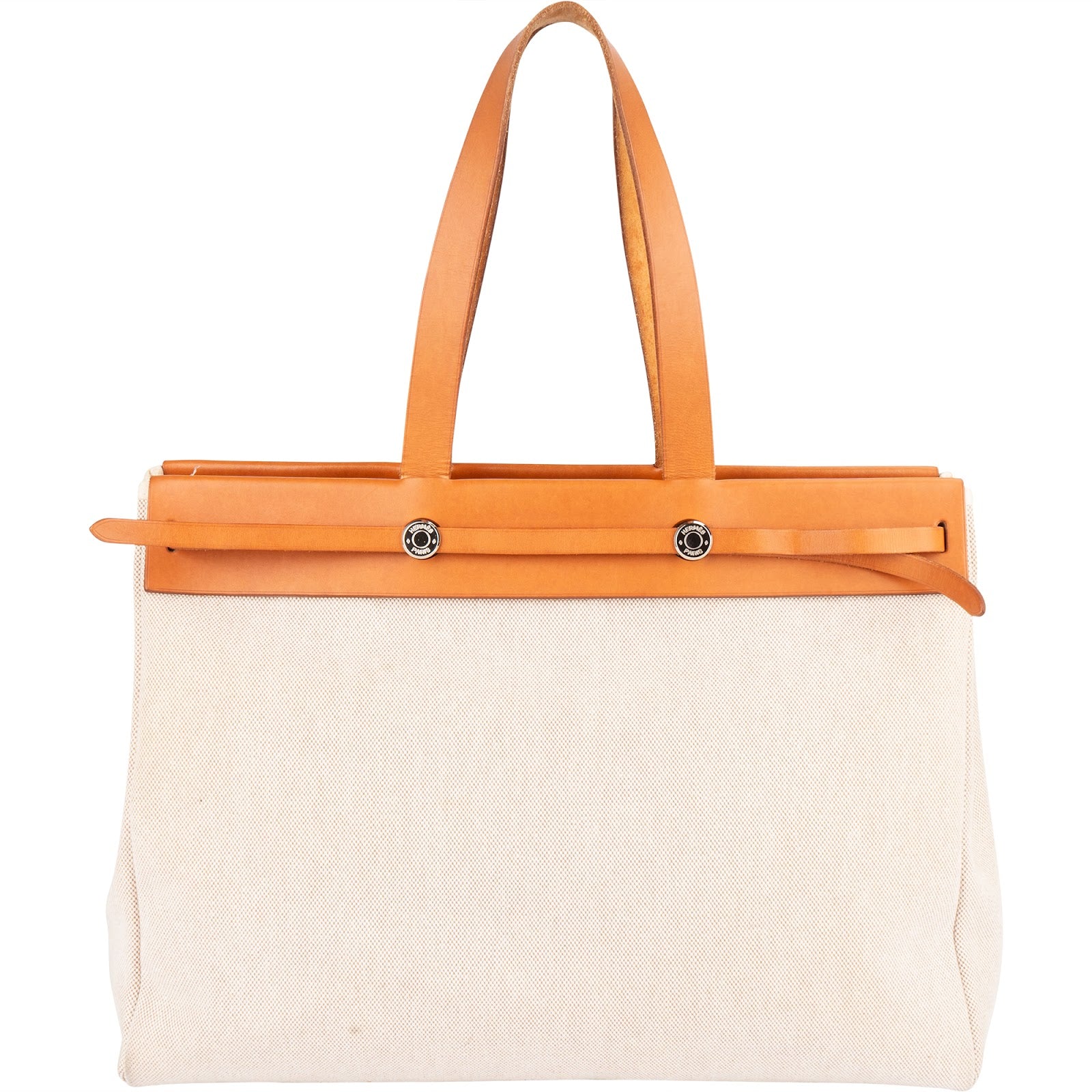 Hermès Classic Cotton Cabas GM Handbag - vintageandkickz