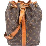 Louis Vuitton Monogram Canvas Sac Noé Petit Shoulder Bag