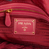 Prada Pink Vitello Daino Leather Hobo Shoulder Bag