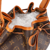 Louis Vuitton Monogram Canvas Sac Noé Petit Shoulder Bag