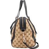 Gucci Monogram GG Canvas Boston Handbag