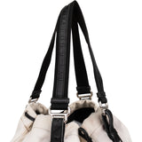 Yves Saint Laurent Canvas Kahala Drawstring Tote Shoulder Bag