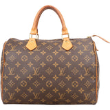 Louis Vuitton Monogram Canvas Speedy 30 Handbag