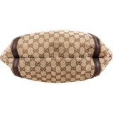 Gucci Monogram GG Canvas Indy Hobo Shoulder Bag