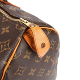Louis Vuitton Monogram Canvas Speedy 35 Handbag