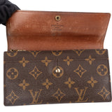 Louis Vuitton Monogram Canvas Sarah Wallet