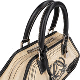 Loewe Leather Suede Fusta Amazona Handbag