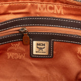MCM Monogram Visetos Canvas Striped Small Shoulder Bag