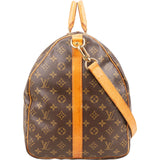 Louis Vuitton Monogram Canvas Keepall 60 Bandoulière Travel Bag