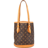 Louis Vuitton Monogram Canvas Bucket PM Shoulder Bag