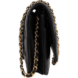 Chanel Quilted Lambskin Wallet On Chain Crossbody Bag