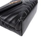 Saint Laurent Quilted Calfskin Small Loulou Crossbody Bag