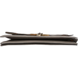 Céline Grey Calfskin Blade Shoulder Bag