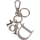 Christian Dior Crystal Emblem Bag Charm Key Holder