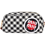 Miu Miu Vichy Gingham Cosmetic Pouch