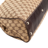 Gucci Monogram GG Canvas Indy Tassel Drawstring Hobo Shoulder Bag