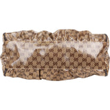 Gucci Monogram GG Crystal Abbey D-Ring Hobo Shoulder Bag