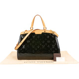 Louis Vuitton Monogram Vernis Leather Amarante Brea MM Handbag