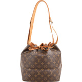 Louis Vuitton Monogram Canvas Sac Noé Petit Shoulder Bag