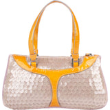 Prada Multicolor Sequin Patent Leather Mini Handbag
