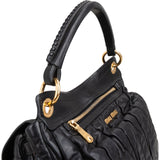 Miu Miu Matelassé Nappa Leather Coffer Hobo Handbag