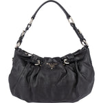 [🔄️B24 / F26] Prada Nappa Leather Gaufre Hobo Shoulder Bag - vintageandkickz