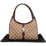 Gucci Monogram GG Canvas Jackie Small Shoulder Bag