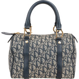 Christian Dior Oblique Trotter Monogram Boston 25 Handbag