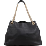 Gucci Pebbled Leather Soho Chain Shoulder Bag