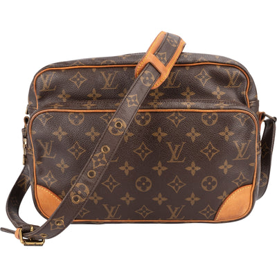 Louis Vuitton Monogram Canvas Nil Crossbody Bag - vintageandkickz