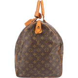 Louis Vuitton Monogram Canvas Keepall 55 Travel Bag