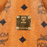 MCM Monogram Visetos Small Satchel Tote Handbag