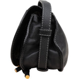Chloé Grained Calfskin Small Marcie Saddle Crossbody Bag