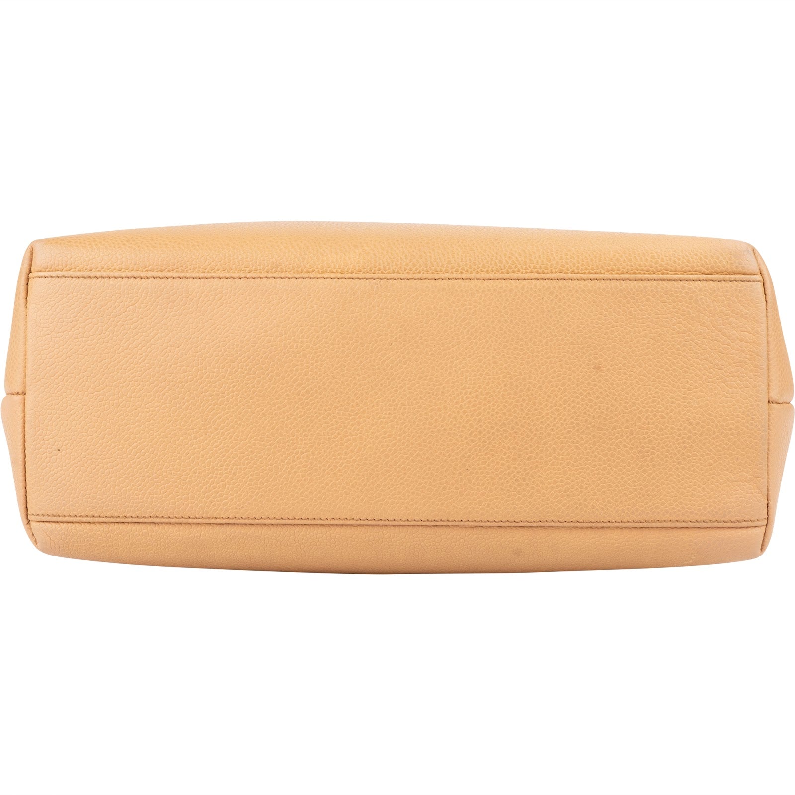 [🔄️B11 / F24] Chanel Jumbo Caviar Leather CC Ball Charm Tote Shoulder Bag - vintageandkickz