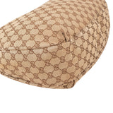 Gucci Monogram GG Canvas Web Hobo Shoulder Bag
