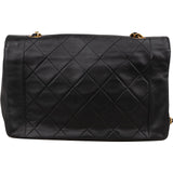 Chanel Quilted Lambskin 24K Gold Single Flap Crossbody Bag