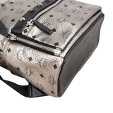 MCM Visetos Monogram Metallic Stark Studded 2 in 1 Small Backpack