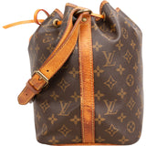 Louis Vuitton Monogram Canvas Sac Noé Petit Shoulder Bag